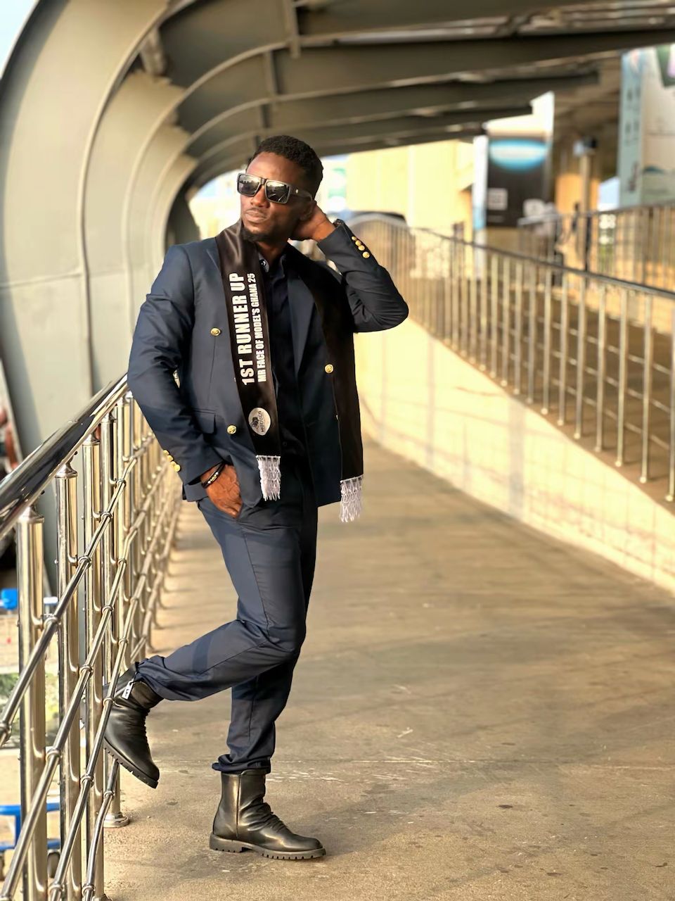 Mr Face of Models Ghana — 1st Runner Up